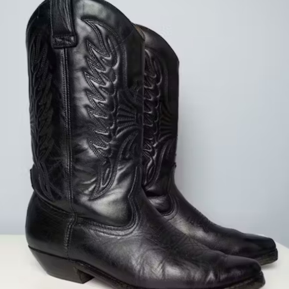 REGENT leather cowboy boots handmade - Picture 2 of 5